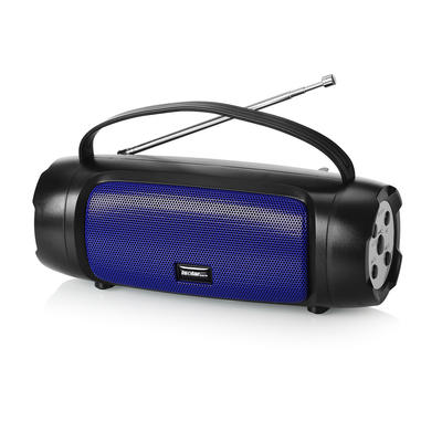 IS-X11 LED Lamp  Flashlight Solar Wireless Bluetooth Speaker with FM Radio